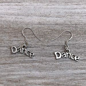 Dance Charm Earrings Jewelry for Dancers And Recit